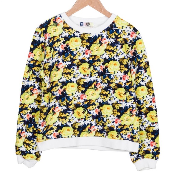 MSGM Other - MSGM Girls Floral Swearshirt Size 10
